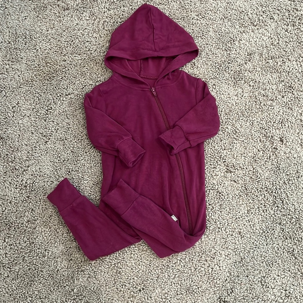 Kyte Baby Hooded Zip Romper, 0-3 mo